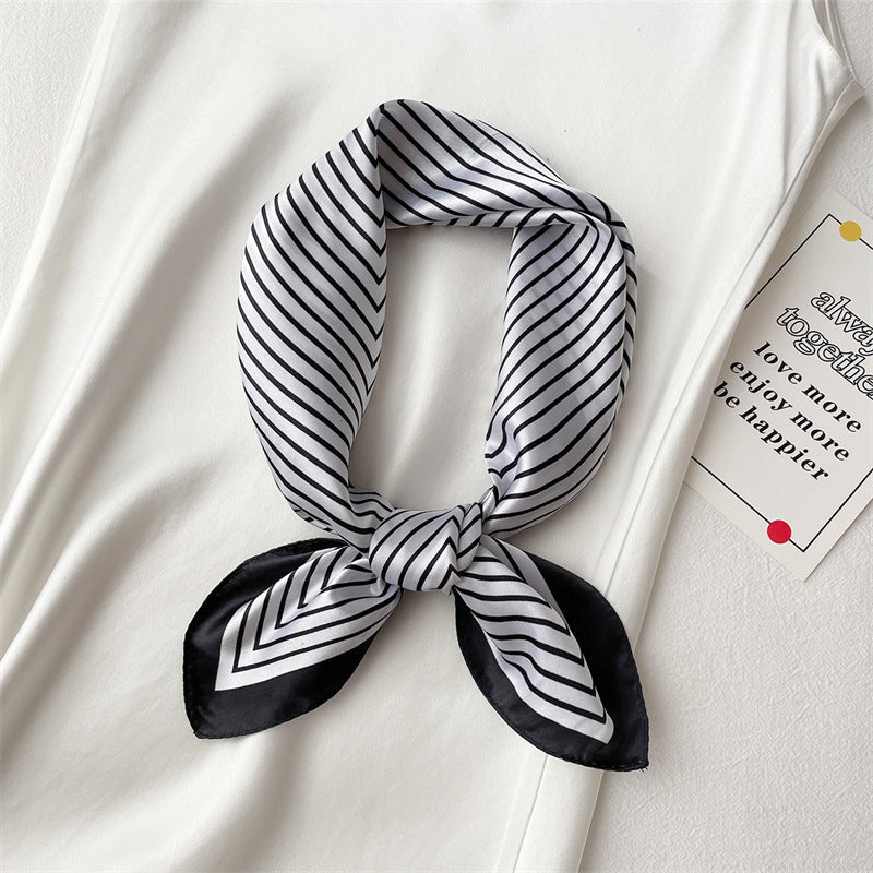 Women's New Small Square Retro Cashew Professional Scarf Women's New Small Square Retro Cashew Professional Scarf
